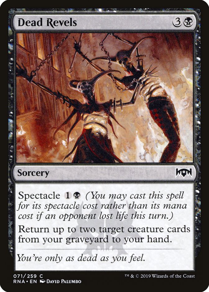 Dead Revels [Ravnica Allegiance] Foil