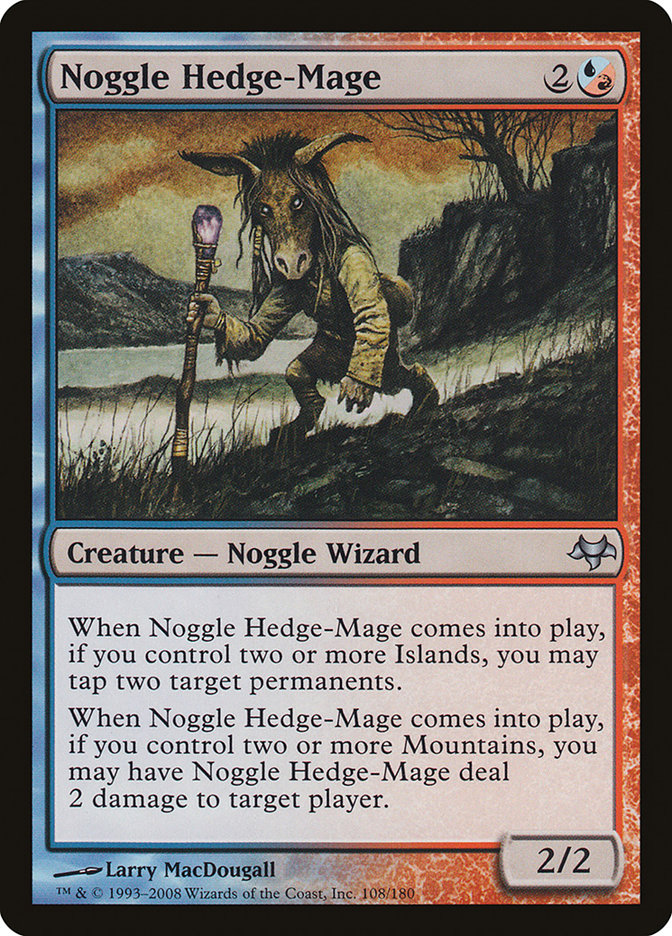 Noggle Hedge-Mage [Eventide] Foil