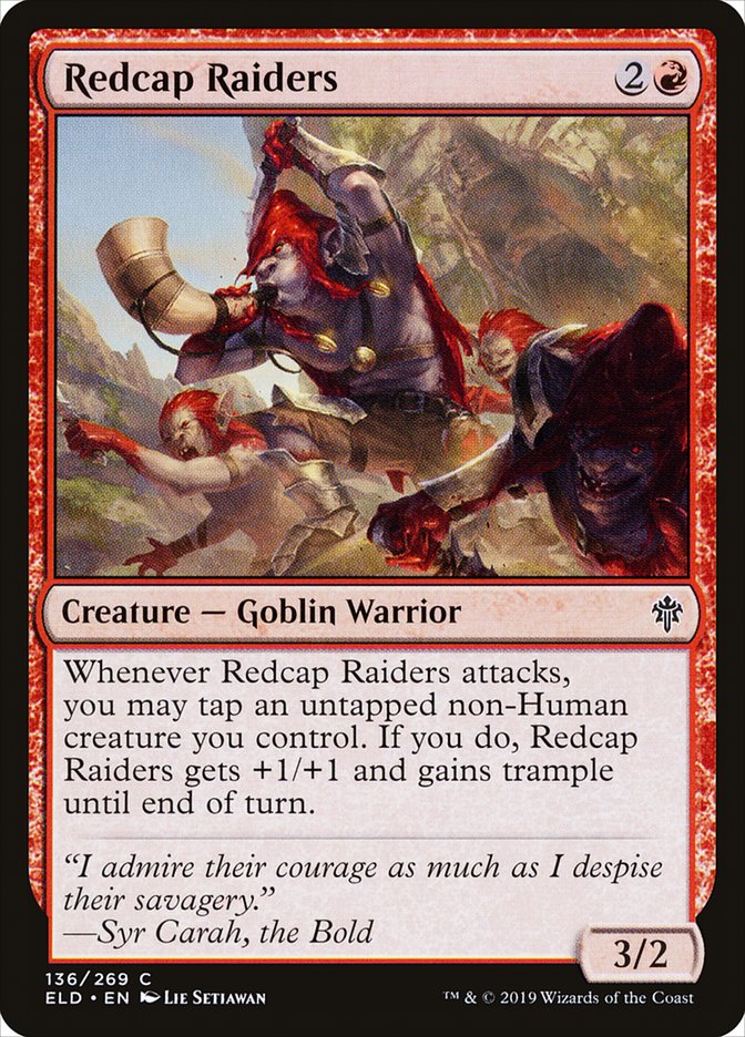 Redcap Raiders [Throne of Eldraine] Foil
