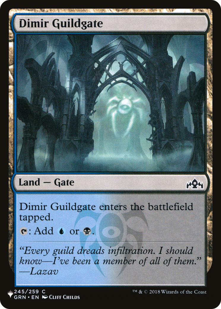 Dimir Guildgate  [The List Reprints]