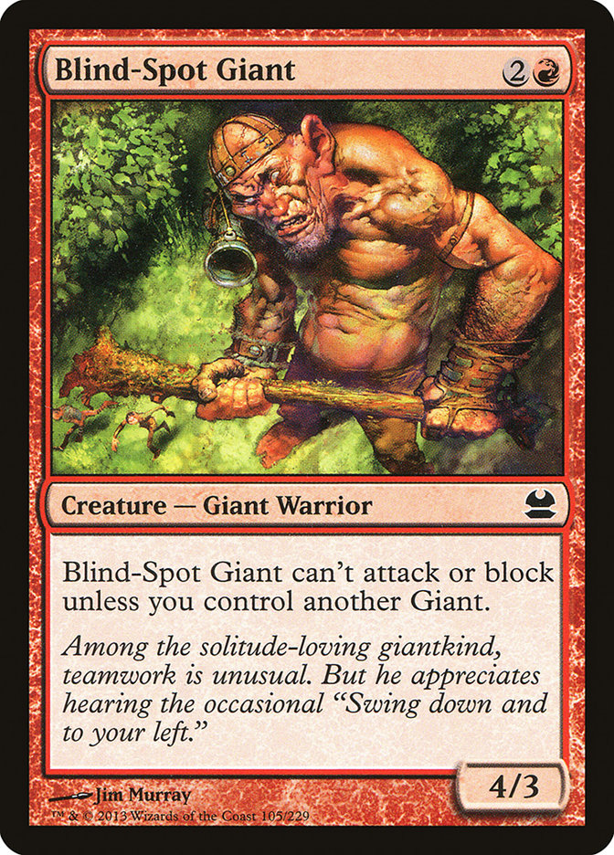 Blind-Spot Giant [Modern Masters] Foil