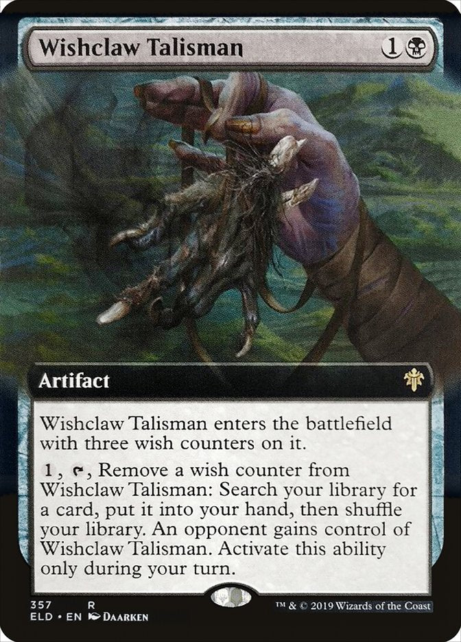 Wishclaw Talisman (Extended Art) [Throne of Eldraine] Foil