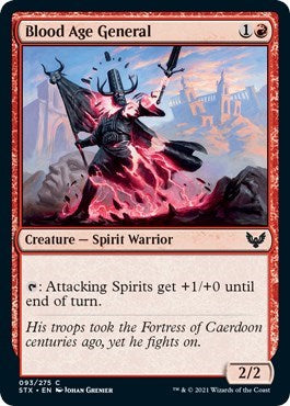 Blood Age General [Strixhaven: School of Mages] Foil
