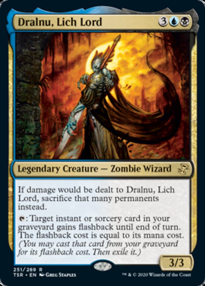 Dralnu, Lich Lord [Time Spiral Remastered] Foil