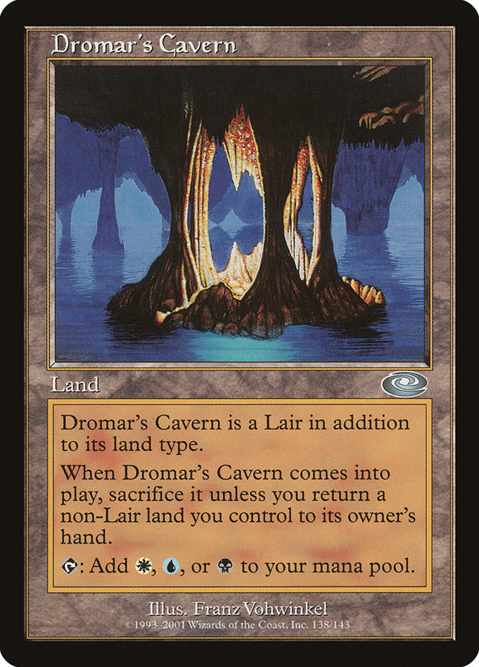 Dromar's Cavern [Planeshift] Foil