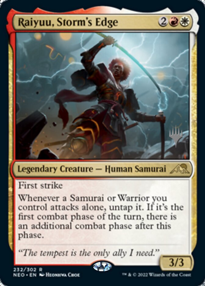 Raiyuu, Storm's Edge (Promo Pack) [Kamigawa: Neon Dynasty Promos] Foil