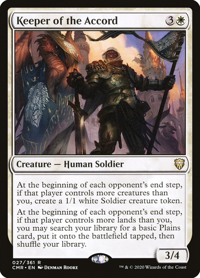 Keeper of the Accord [Commander Legends] Foil