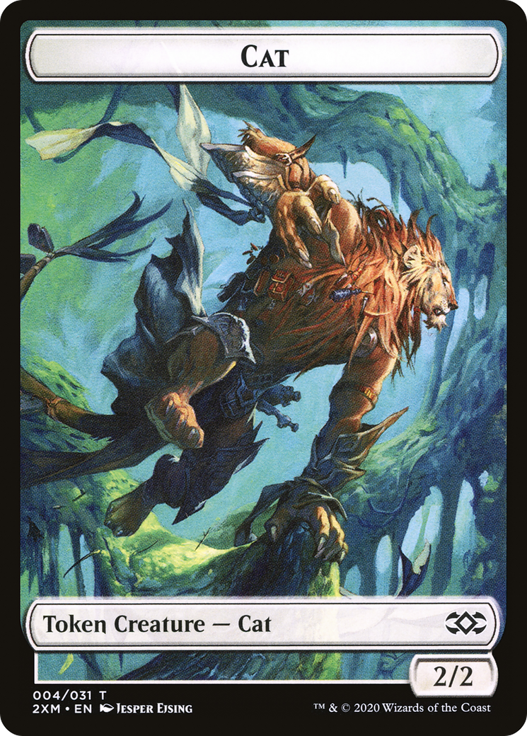 Cat  [Double Masters Tokens] Foil