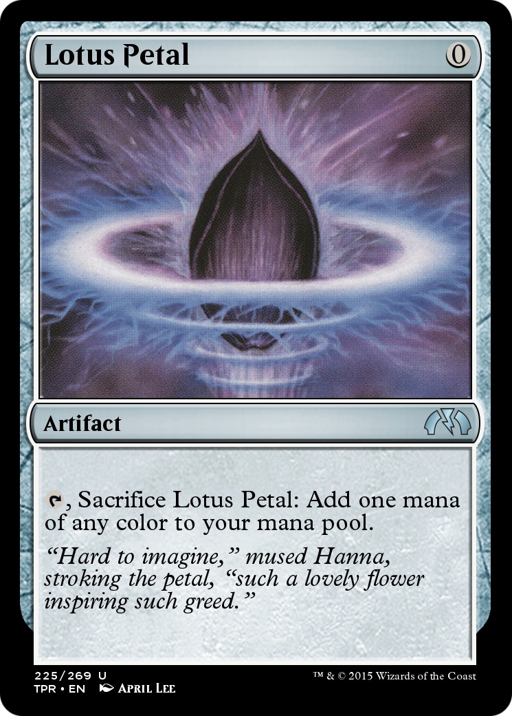 Lotus Petal  [Tempest Remastered] Foil
