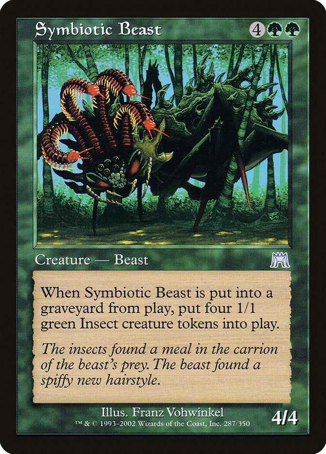 Symbiotic Beast [Onslaught] Foil