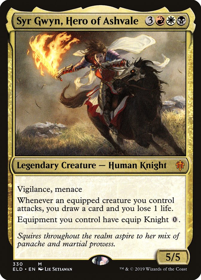 Syr Gwyn, Hero of Ashvale [Throne of Eldraine] Foil