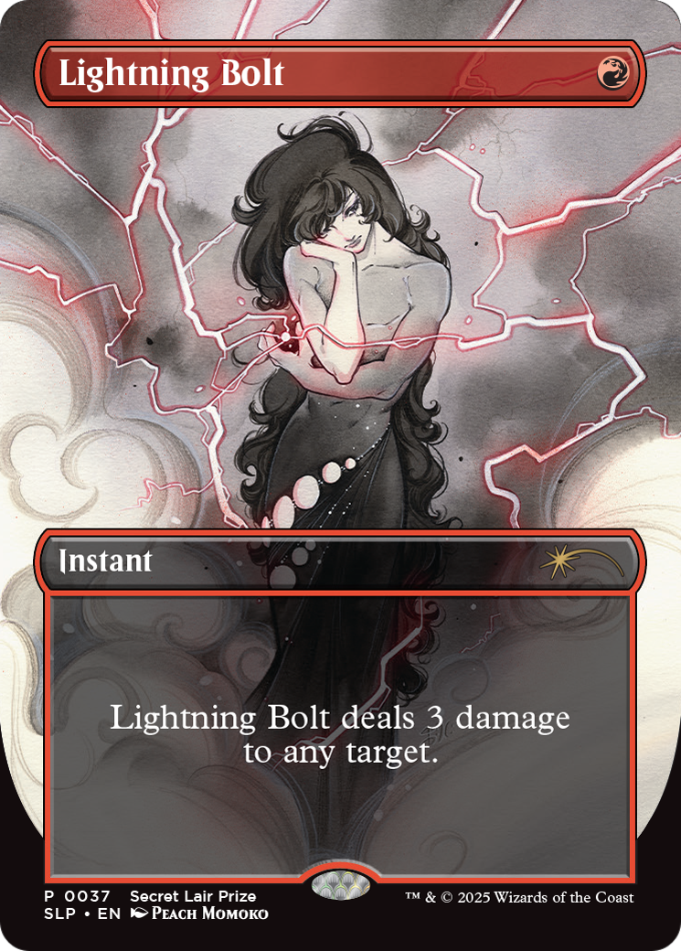 Lightning Bolt (0037) [Secret Lair Showdown] Foil