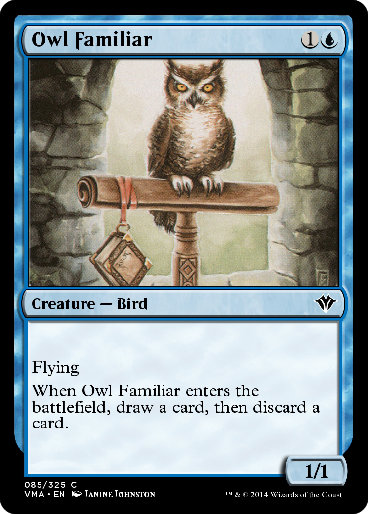 Owl Familiar  [Vintage Masters] Foil