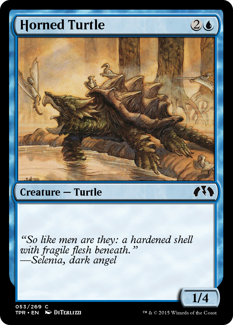 Horned Turtle  [Tempest Remastered] Foil