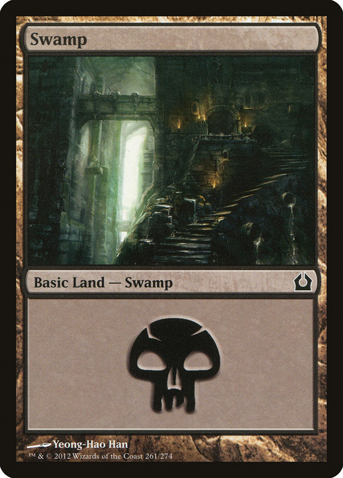 Swamp (261) [Return to Ravnica] Foil