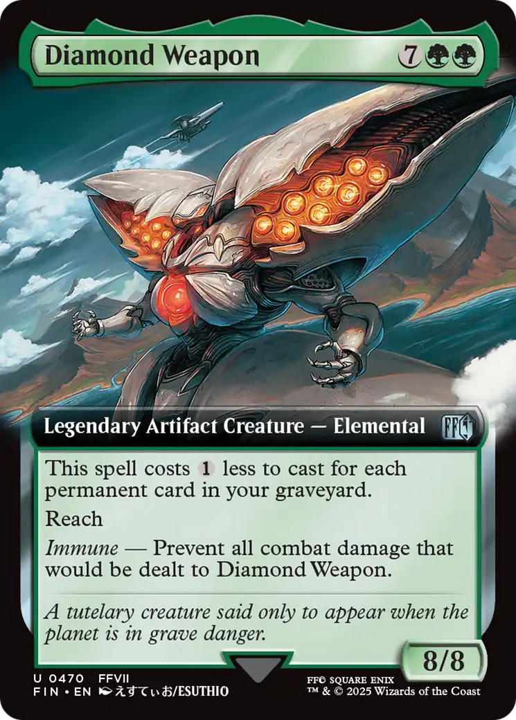 Diamond Weapon (Extended Art) [FINAL FANTASY] Foil
