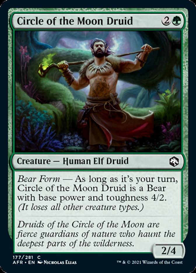 Circle of the Moon Druid [Dungeons & Dragons: Adventures in the Forgotten Realms] Foil -1