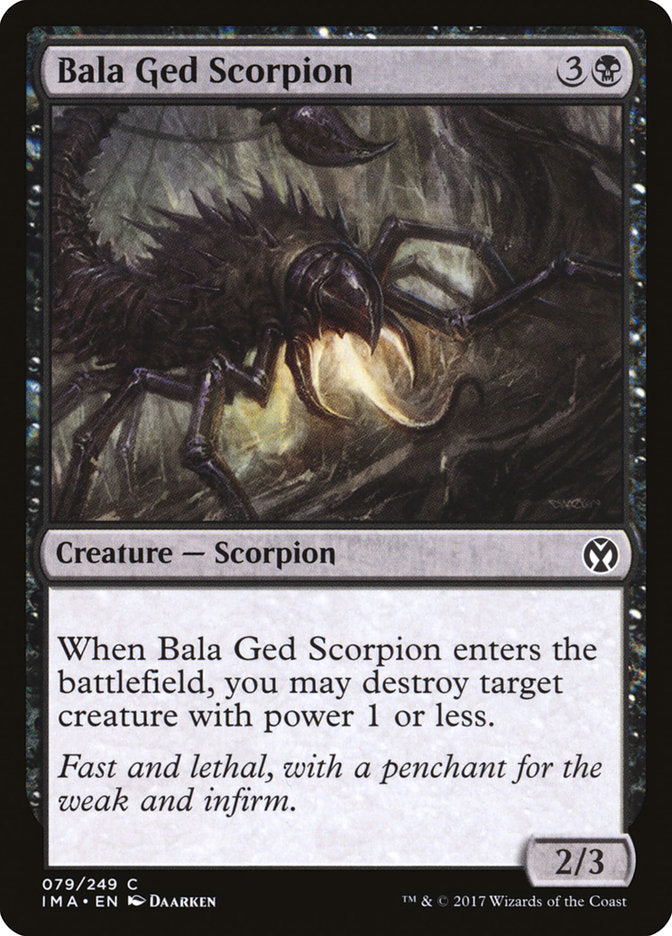 Bala Ged Scorpion [Iconic Masters] Foil