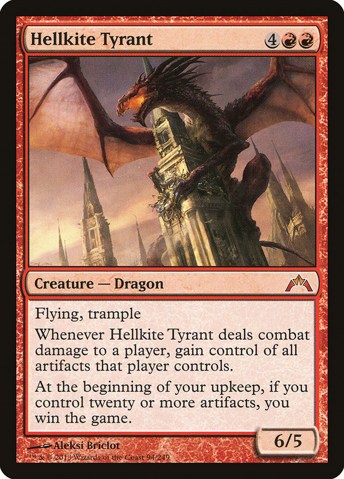 Hellkite Tyrant [Gatecrash] Foil