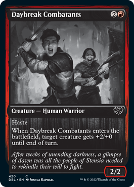 Daybreak Combatants [Innistrad: Double Feature] Foil