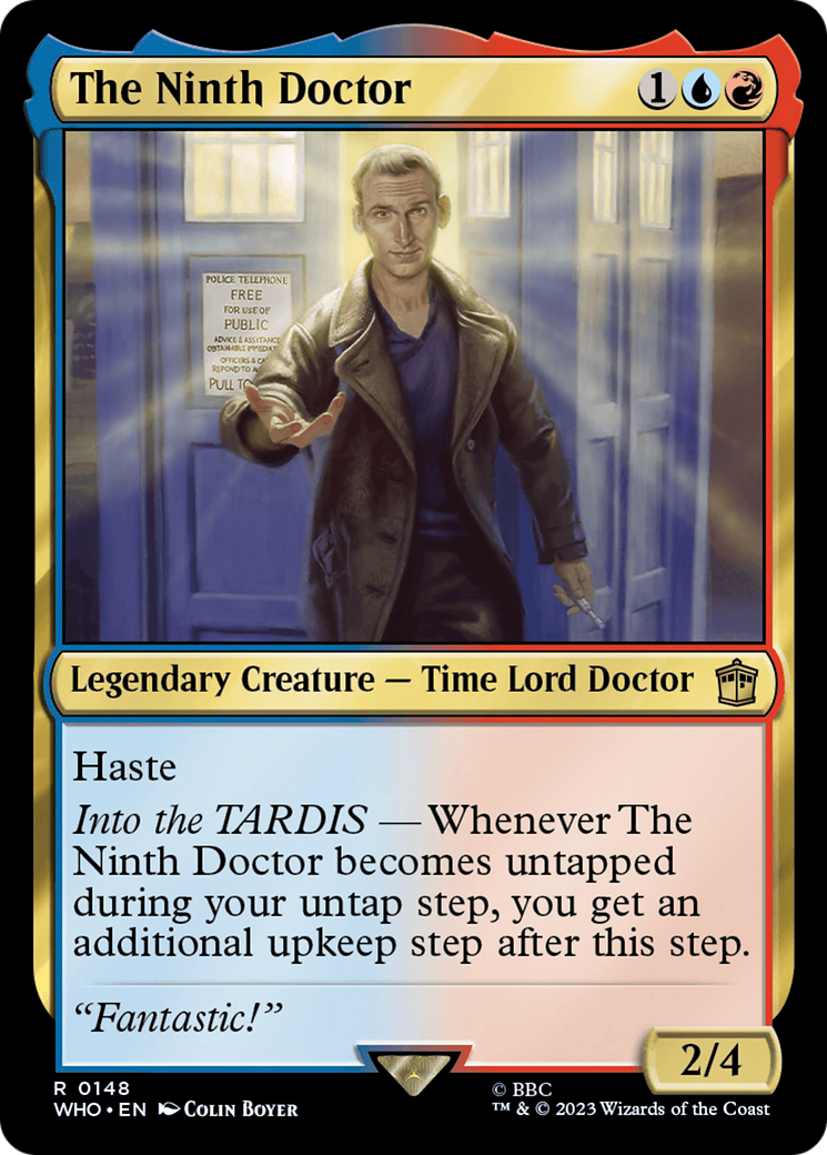The Ninth Doctor [Doctor Who] Foil