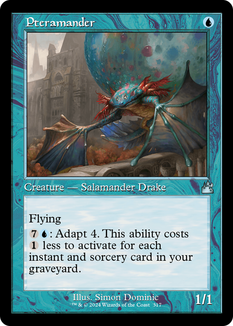 Pteramander (Retro Frame) [Ravnica Remastered] Foil