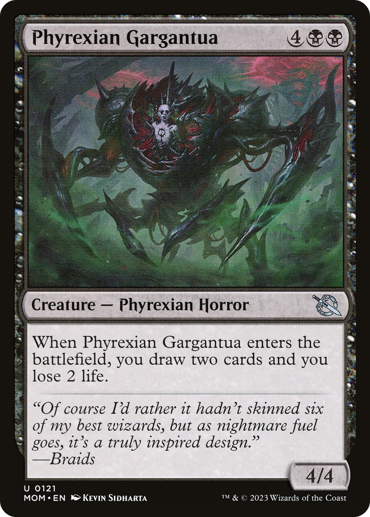 Phyrexian Gargantua [March of the Machine] Foil