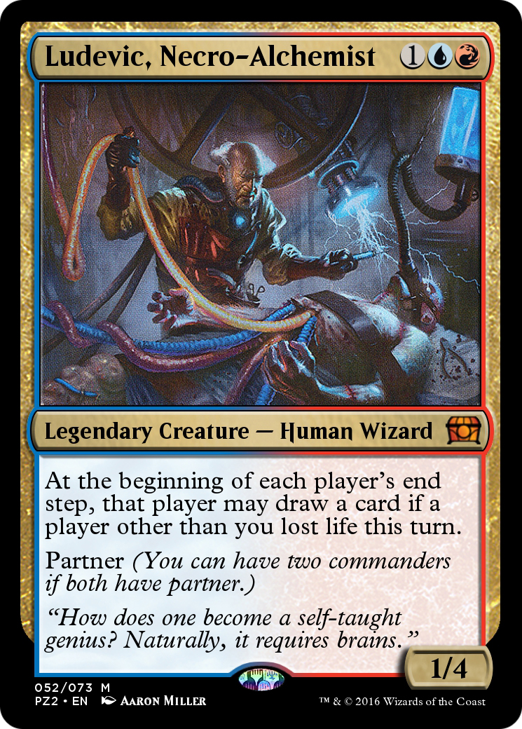 Ludevic, Necro-Alchemist  [Treasure Chest]