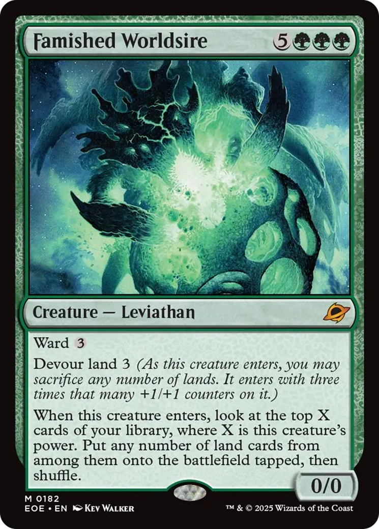 Famished Worldsire [Edge of Eternities] Foil