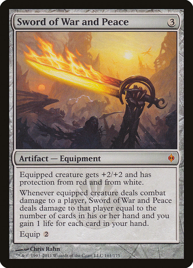 Sword of War and Peace [New Phyrexia] Foil