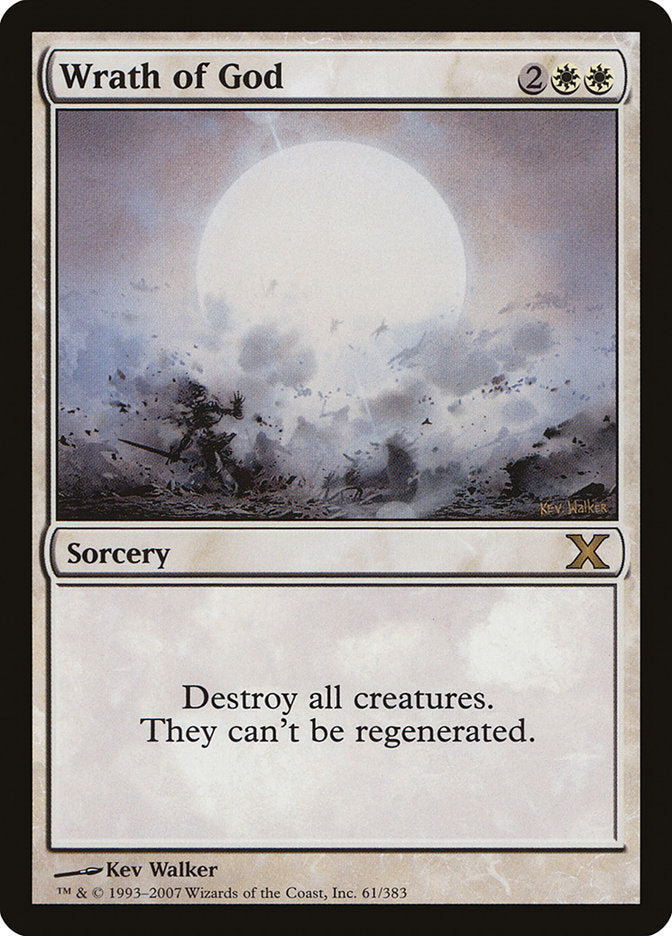Wrath of God [Tenth Edition] Foil