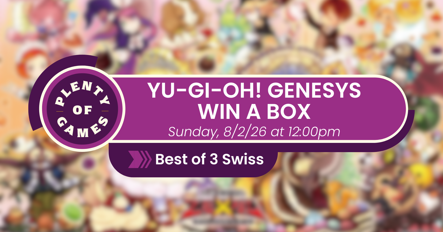 Yu-Gi-Oh! Genesys Format Win-A-Box