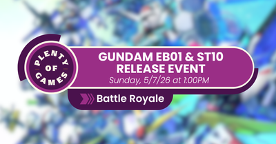Gundam EB01 & ST10 Battle Royale Release Event