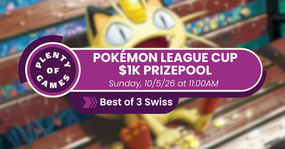 Pokemon League Cup $1K - May