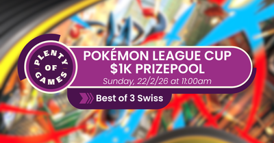 Pokemon League Cup $1K