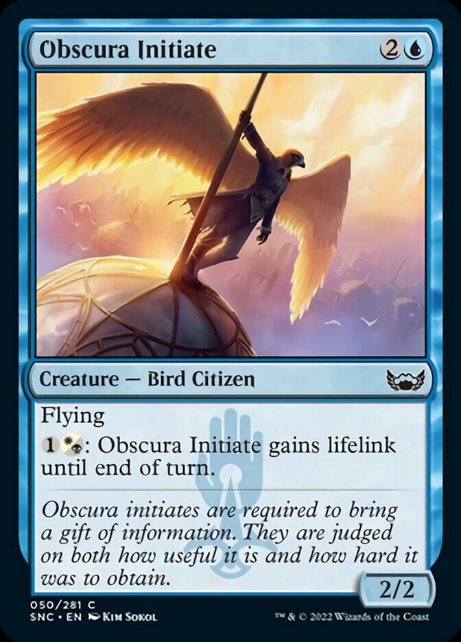 Obscura Initiate [Streets of New Capenna] Foil