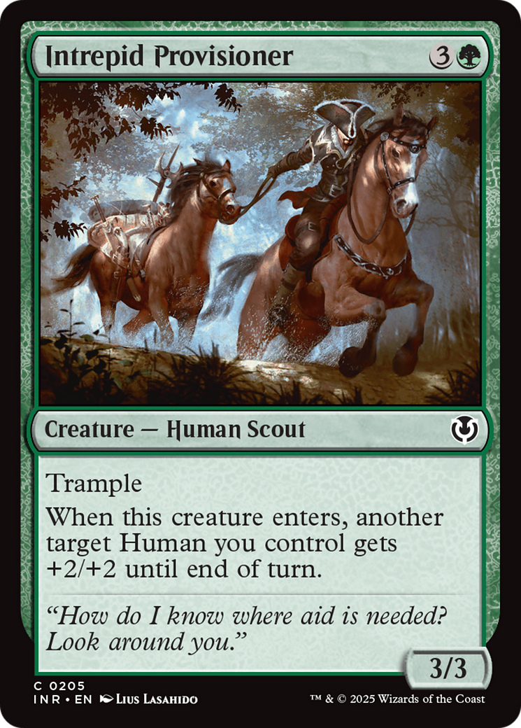 Intrepid Provisioner [Innistrad Remastered] Foil