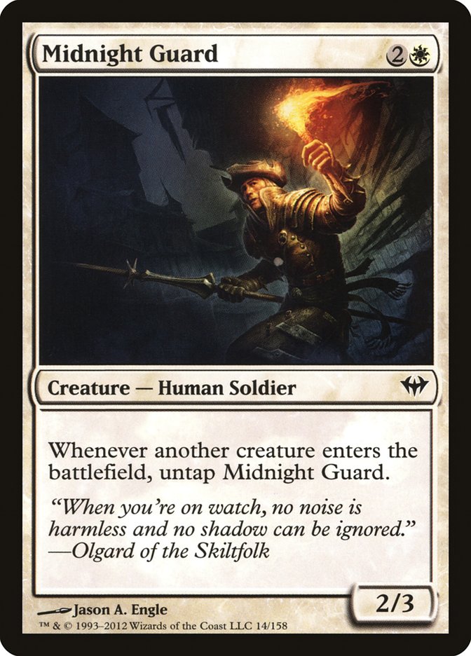 Midnight Guard [Dark Ascension] Foil
