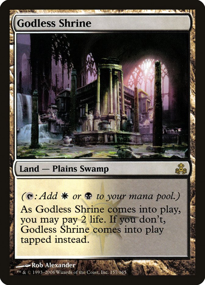 Godless Shrine [Guildpact] Foil