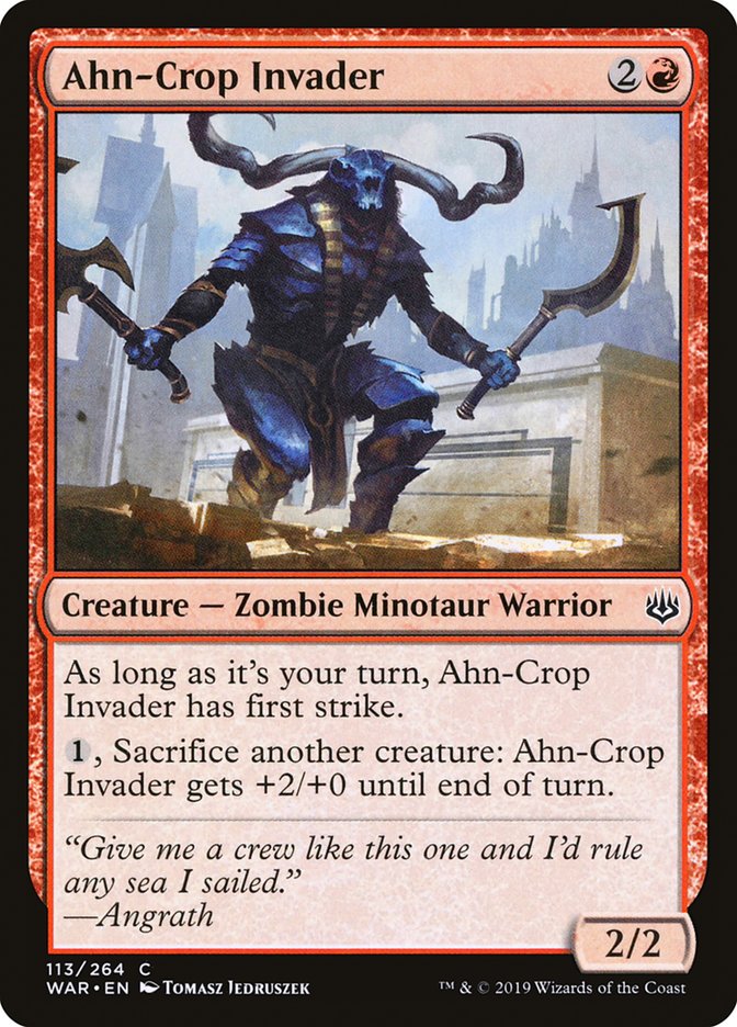 Ahn-Crop Invader [War of the Spark] Foil