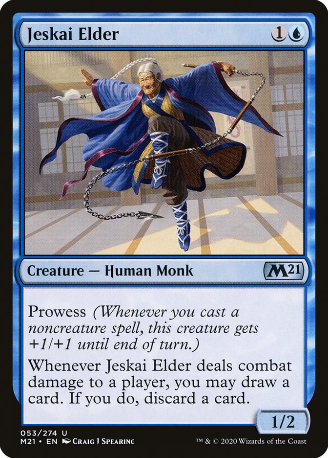 Jeskai Elder [Core Set 2021] Foil