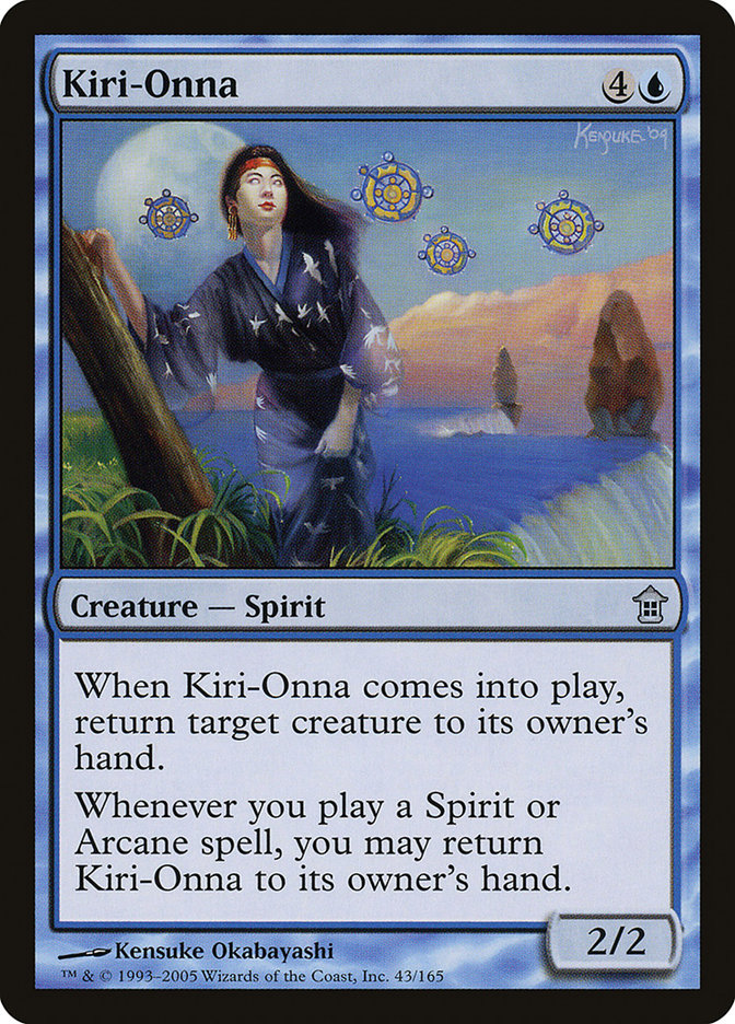 Kiri-Onna [Saviors of Kamigawa] Foil -1