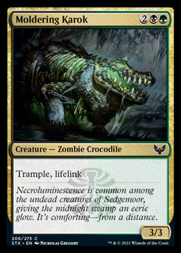 Moldering Karok [Strixhaven: School of Mages] Foil