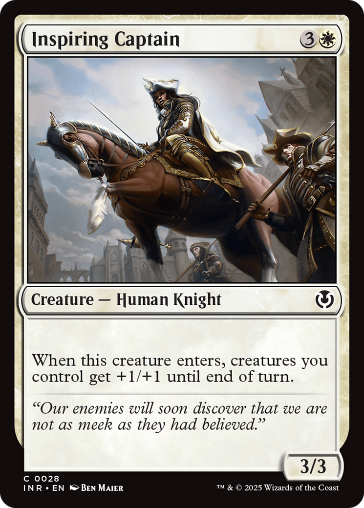 Inspiring Captain [Innistrad Remastered] Foil