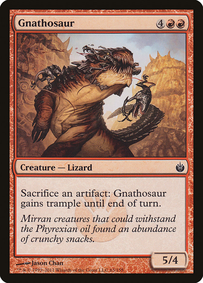 Gnathosaur [Mirrodin Besieged] Foil
