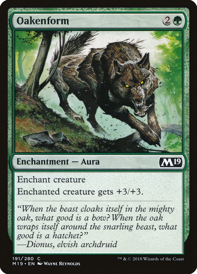 Oakenform [Core Set 2019] Foil