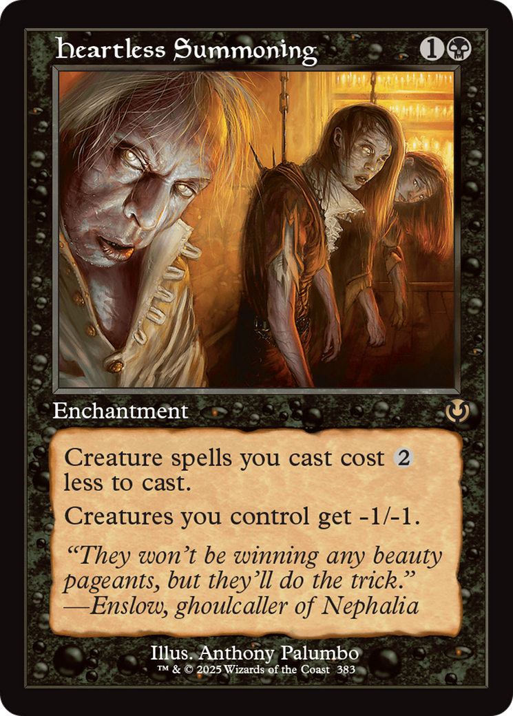 Heartless Summoning (Retro Frame) [Innistrad Remastered] Foil