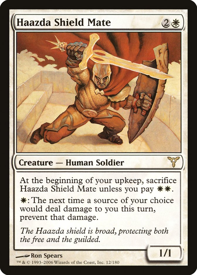 Haazda Shield Mate [Dissension] Foil