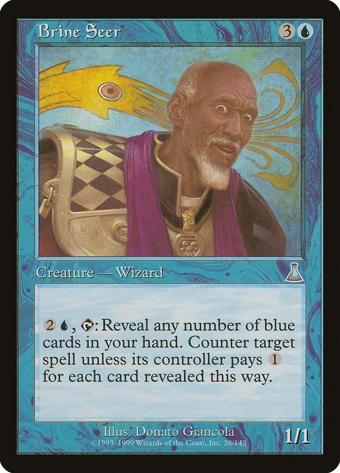 Brine Seer [Urza's Destiny] Foil