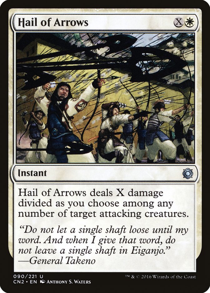 Hail of Arrows [Conspiracy: Take the Crown] Foil